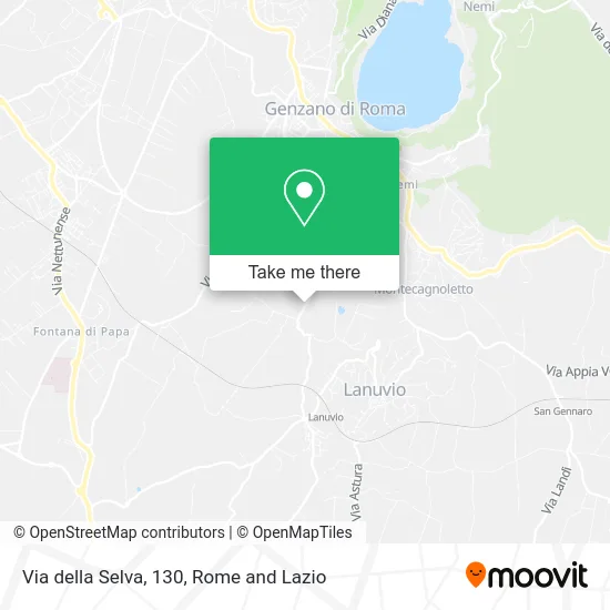 Selva Street, 130 map