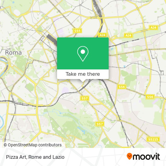 Pizza Art map