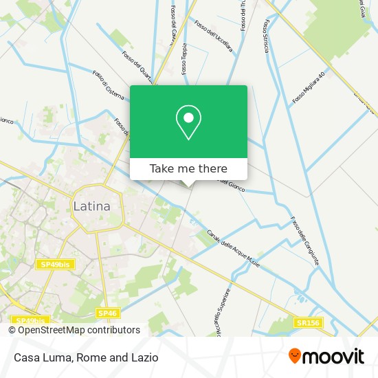 Casa Luma map