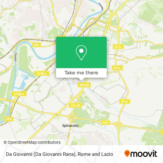 Da Giovanni (Da Giovanni Rana) map