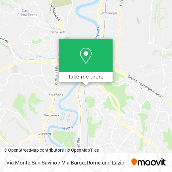 Monte San Savino Street / Barga Street map