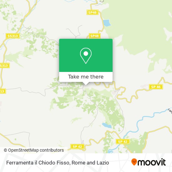 Ferramenta il Chiodo Fisso map