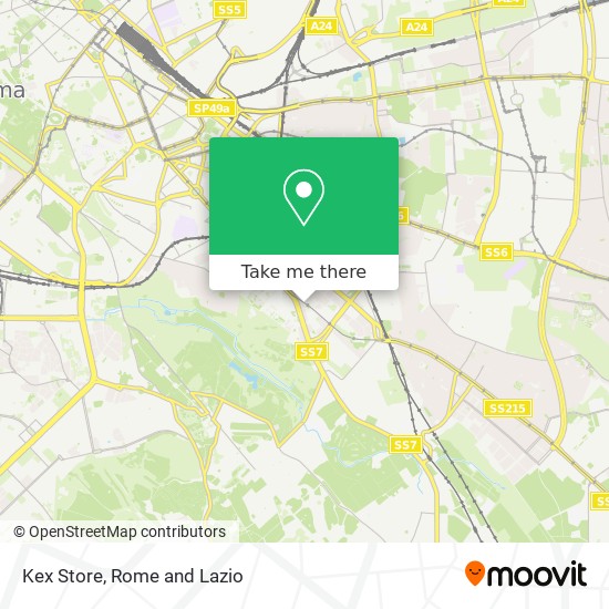 Kex Store map