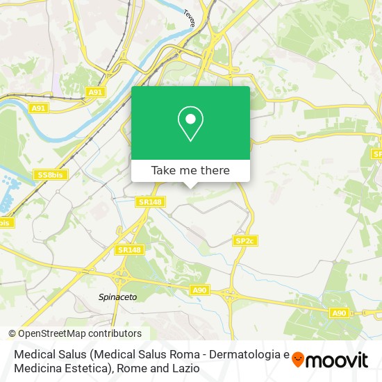 Medical Salus (Medical Salus Roma - Dermatologia e Medicina Estetica) map