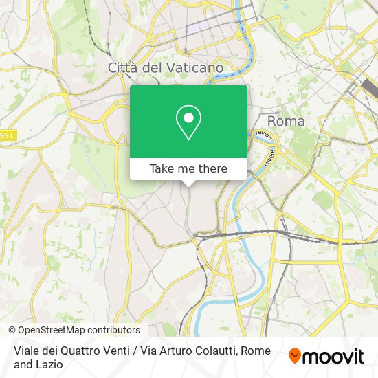 Viale dei Quattro Venti / Via Arturo Colautti map