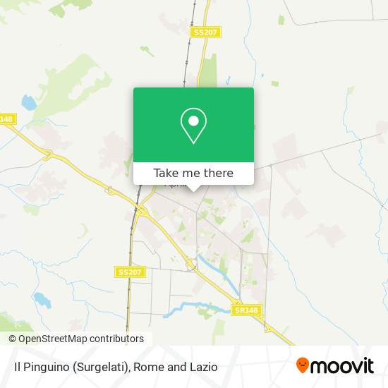 Il Pinguino (Surgelati) map