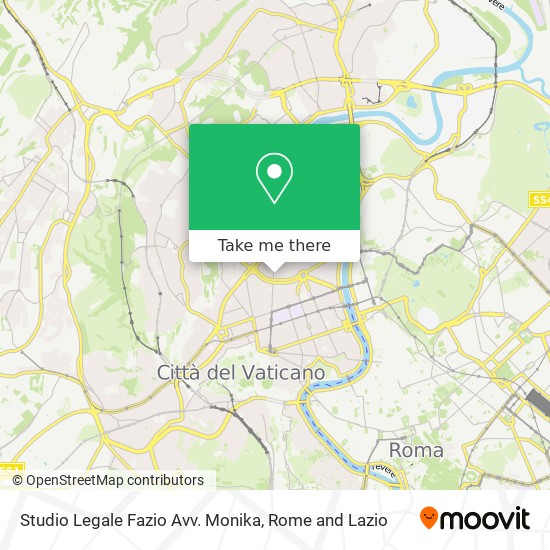 Studio Legale Fazio Avv. Monika map