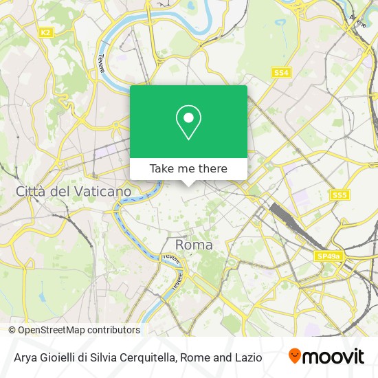 Arya Gioielli di Silvia Cerquitella map
