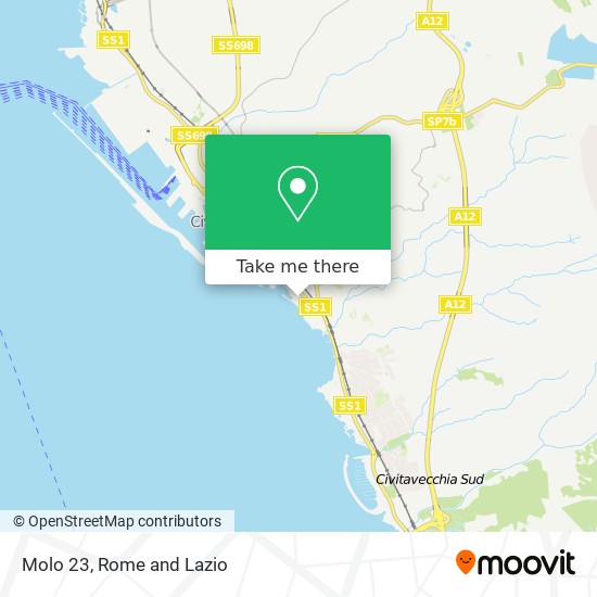 Molo 23 map