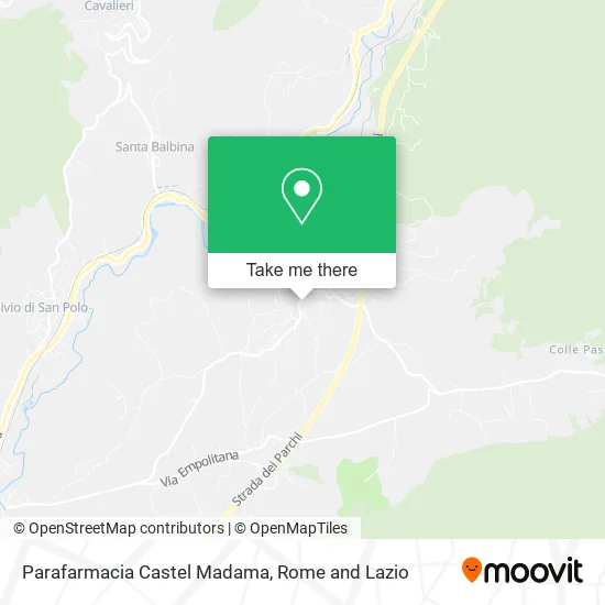 Castel Madama Pharmacy map