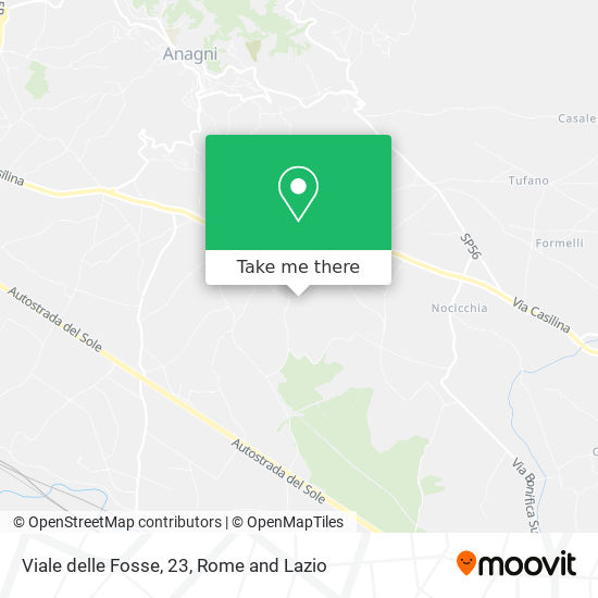 Viale delle Fosse, 23 map