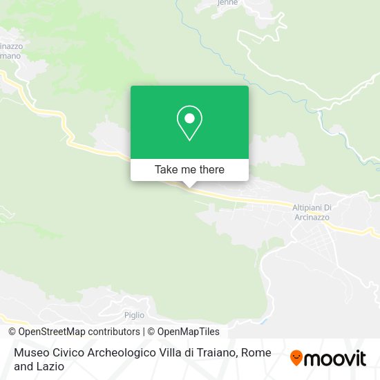 Museo Civico Archeologico Villa di Traiano map