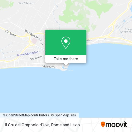 Il Cru del Grappolo d'Uva map