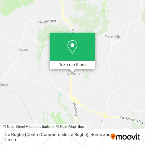 Le Rughe (Le Rughe Shopping Center) map