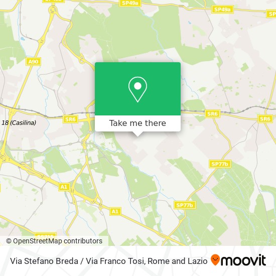 Via Stefano Breda / Via Franco Tosi map