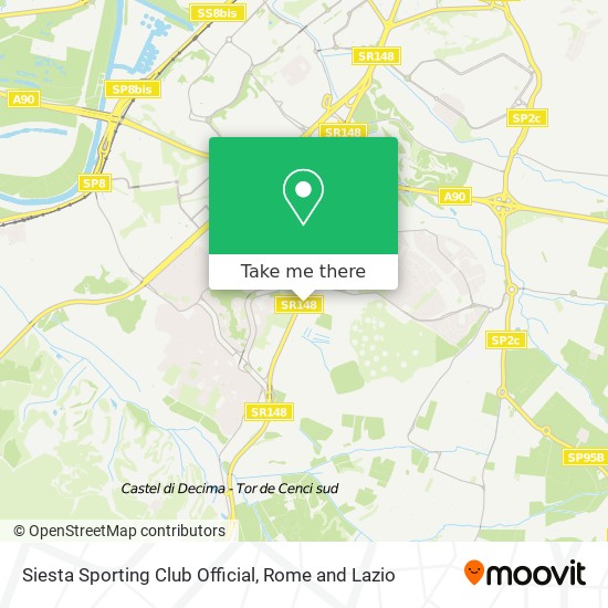 Siesta Sporting Club Official map