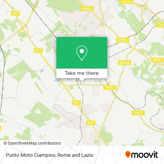 Punto Moto Ciampino map