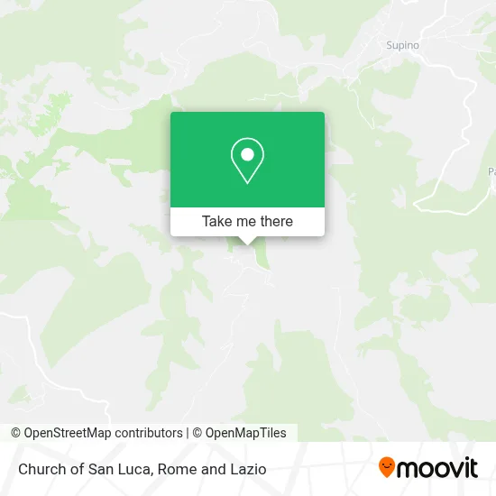 Church of San Luca map
