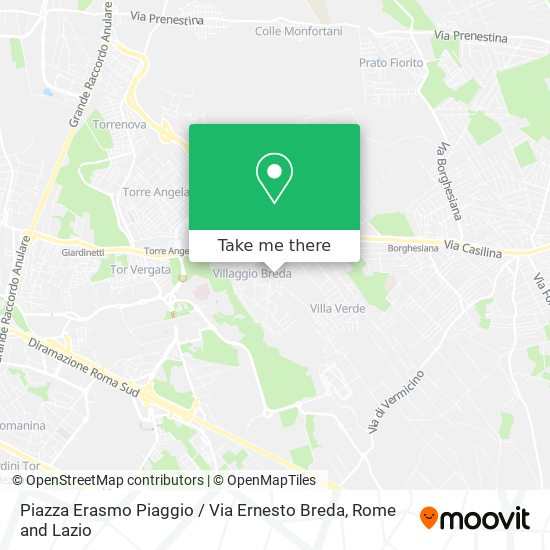 Piazza Erasmo Piaggio / Via Ernesto Breda map