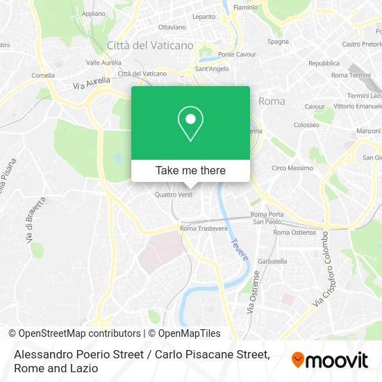 Alessandro Poerio Street / Carlo Pisacane Street map