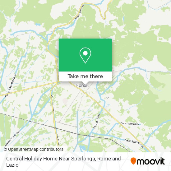 Central Holiday Home Near Sperlonga map