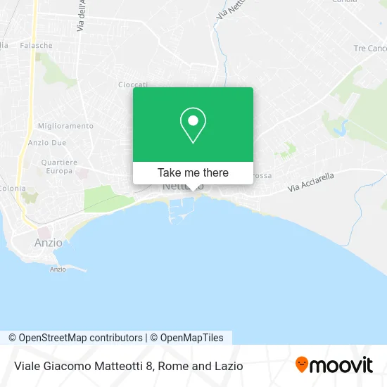 Giacomo Matteotti Avenue 8 map