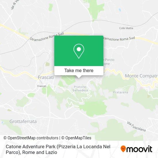 Catone Adventure Park (Pizzeria La Locanda Nel Parco) map