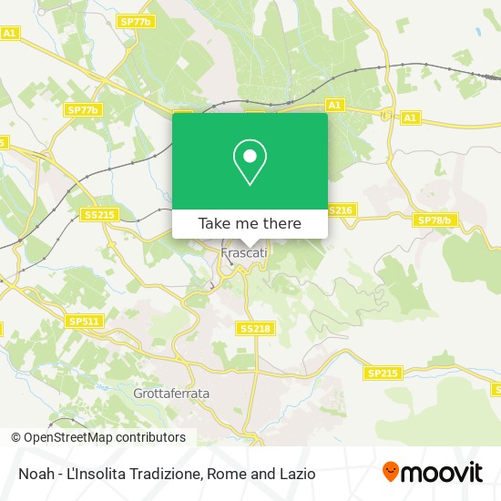 Noah - L'Insolita Tradizione map