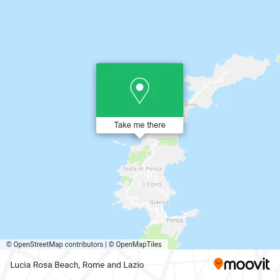 Lucia Rosa Beach map