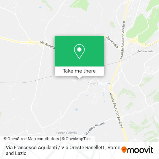 Via Francesco Aquilanti / Via Oreste Ranelletti map