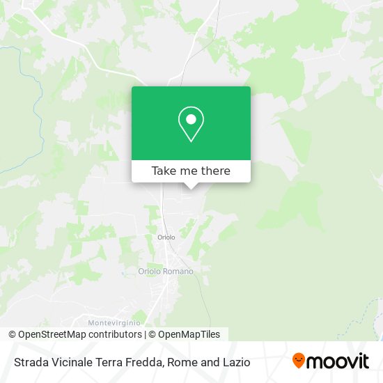 Strada Vicinale Terra Fredda map