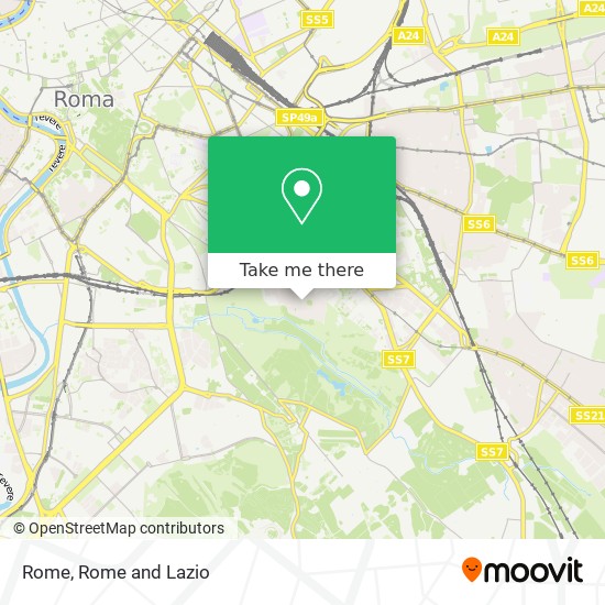 Rome map