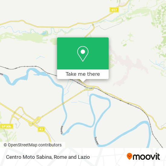 Centro Moto Sabina map