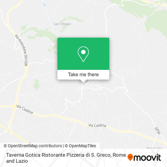 Taverna Gotica Ristorante Pizzeria di S. Greco map
