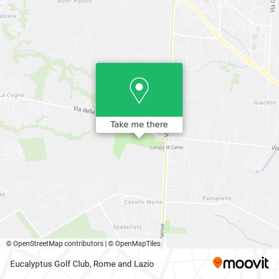 Eucalyptus Golf Club map