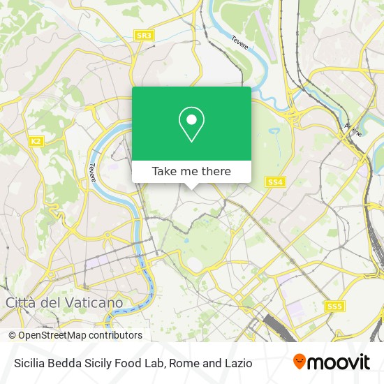 Sicilia Bedda Sicily Food Lab map