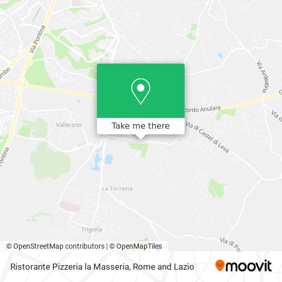 Ristorante Pizzeria la Masseria map