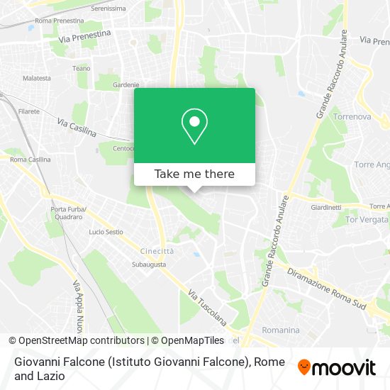 Giovanni Falcone (Istituto Giovanni Falcone) map