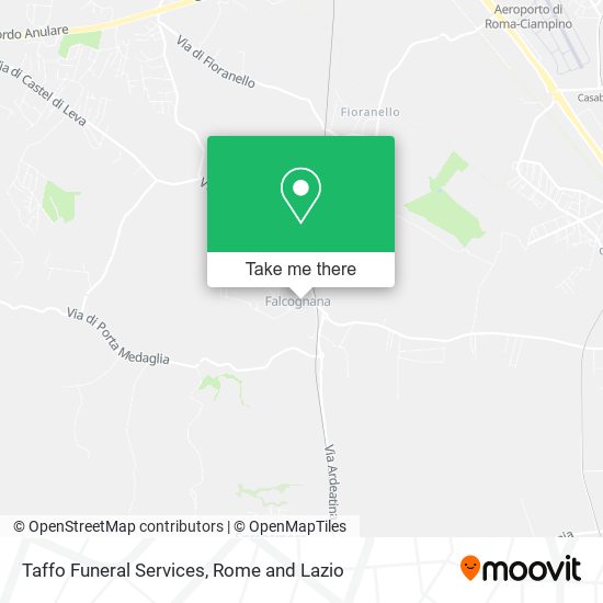 Taffo Funeral Services map