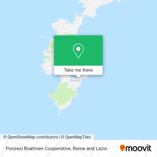 Ponzesi Boatmen Cooperative map