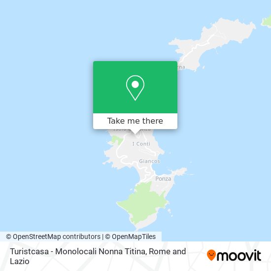 Turistcasa - Monolocali Nonna Titina map