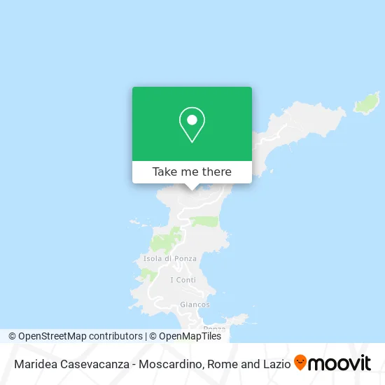 Maridea Vacation Homes - Moscardino map