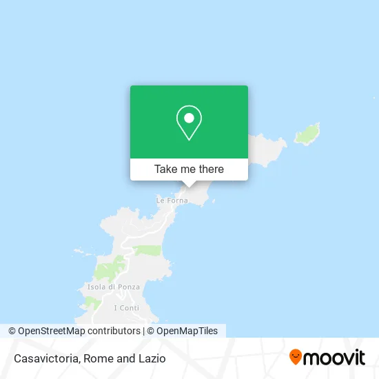 Casa Victoria map