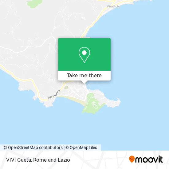 VIVI Gaeta map