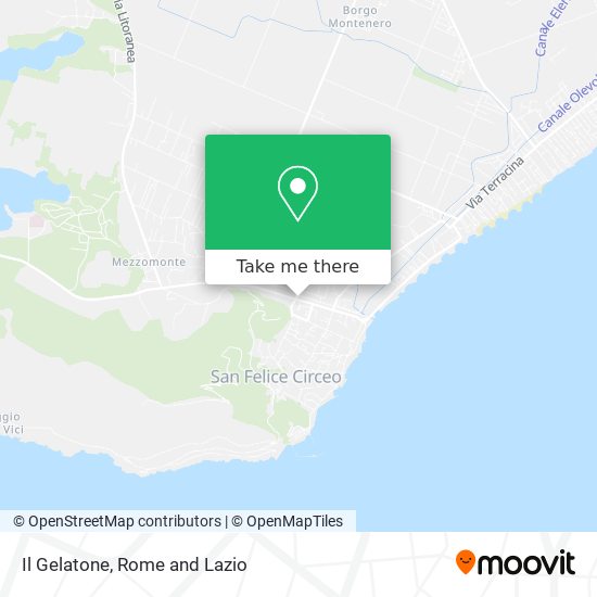 Il Gelatone map