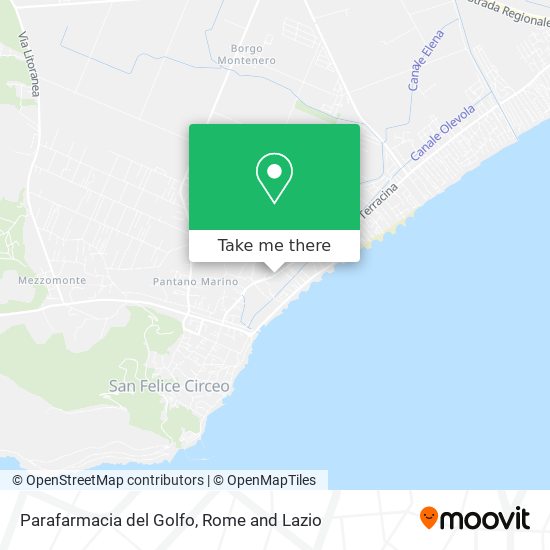 Parafarmacia del Golfo map