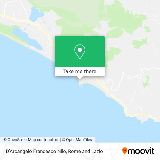 D'Arcangelo Francesco Nilo map