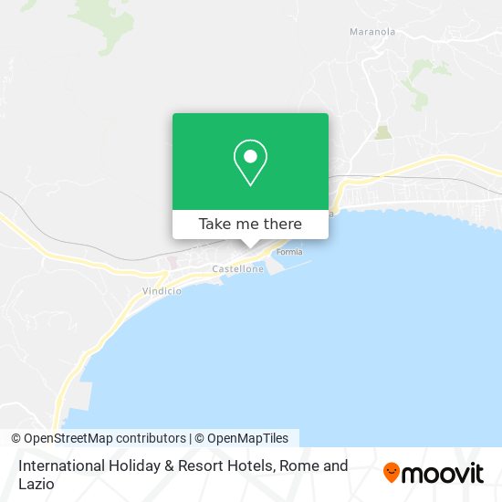 International Holiday & Resort Hotels map