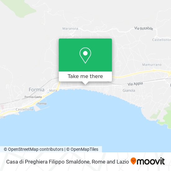 Casa di Preghiera Filippo Smaldone map