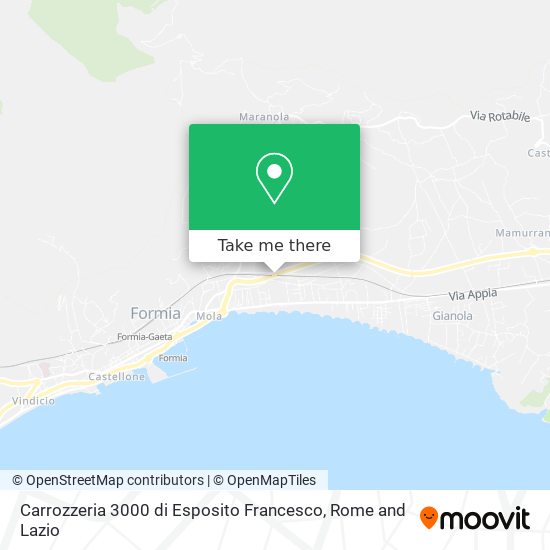 Carrozzeria 3000 di Esposito Francesco map